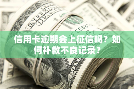 济南信用卡逾期会上征信吗？如何补救不良记录？