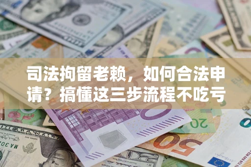 济南司法拘留老赖，如何合法申请？搞懂这三步流程不吃亏！