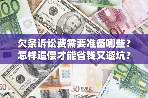 济南欠条诉讼费需要准备哪些？怎样追偿才能省钱又避坑？
