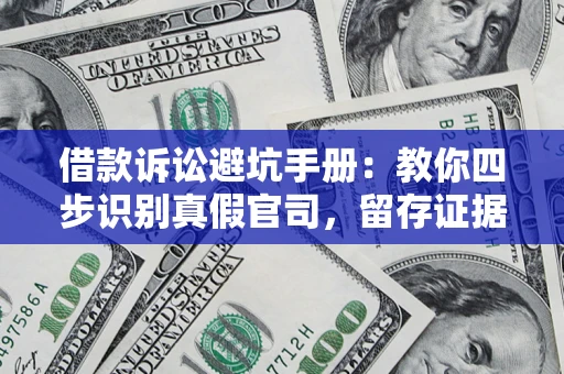 济南借款诉讼避坑手册：教你四步识别真假官司，留存证据不踩雷