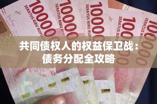 济南共同债权人的权益保卫战：债务分配全攻略