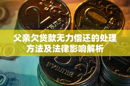 济南父亲欠贷款无力偿还的处理方法及法律影响解析