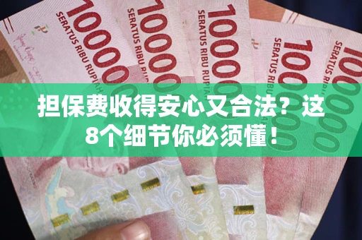 济南担保费收得安心又合法？这8个细节你必须懂！